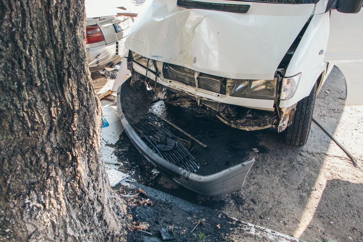 Водитель утверждает, что ничего не произошло 