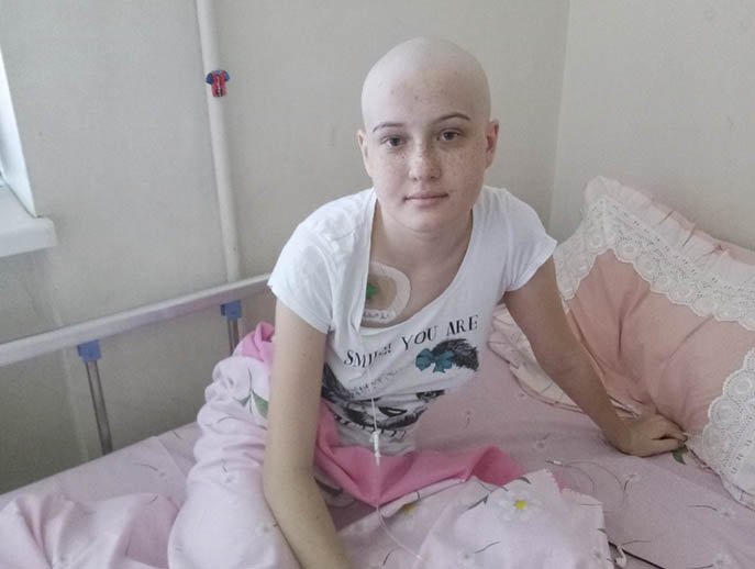 Девочка пытается побороть онкозаболевание 