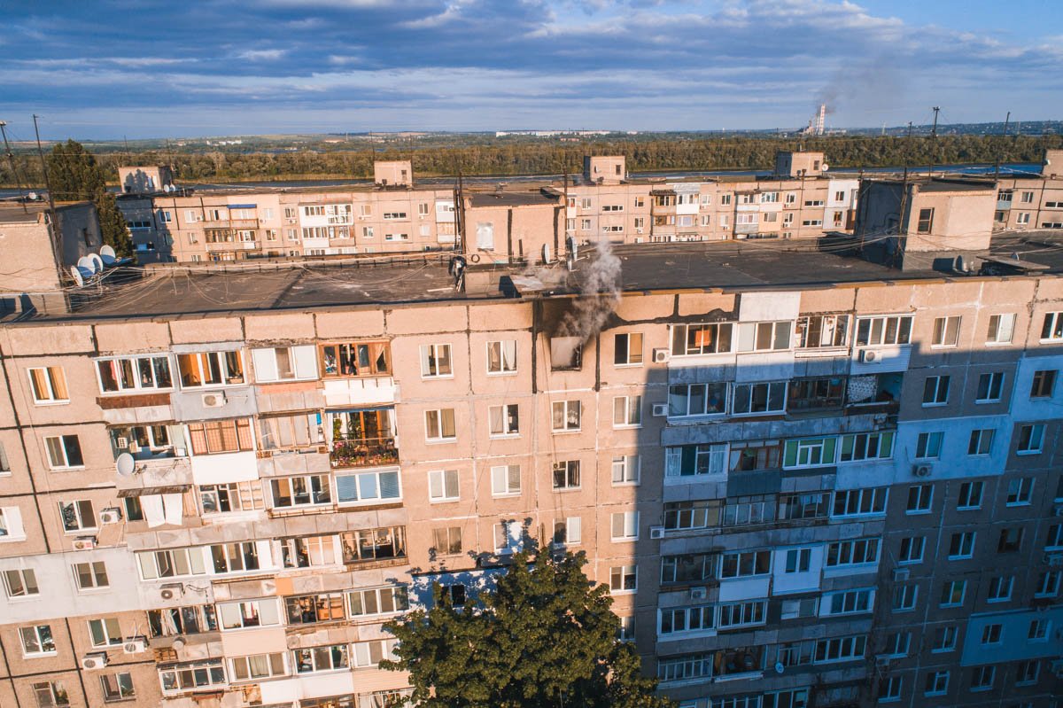 На Набережной Победы горела квартира На Набережной Победы горела квартира