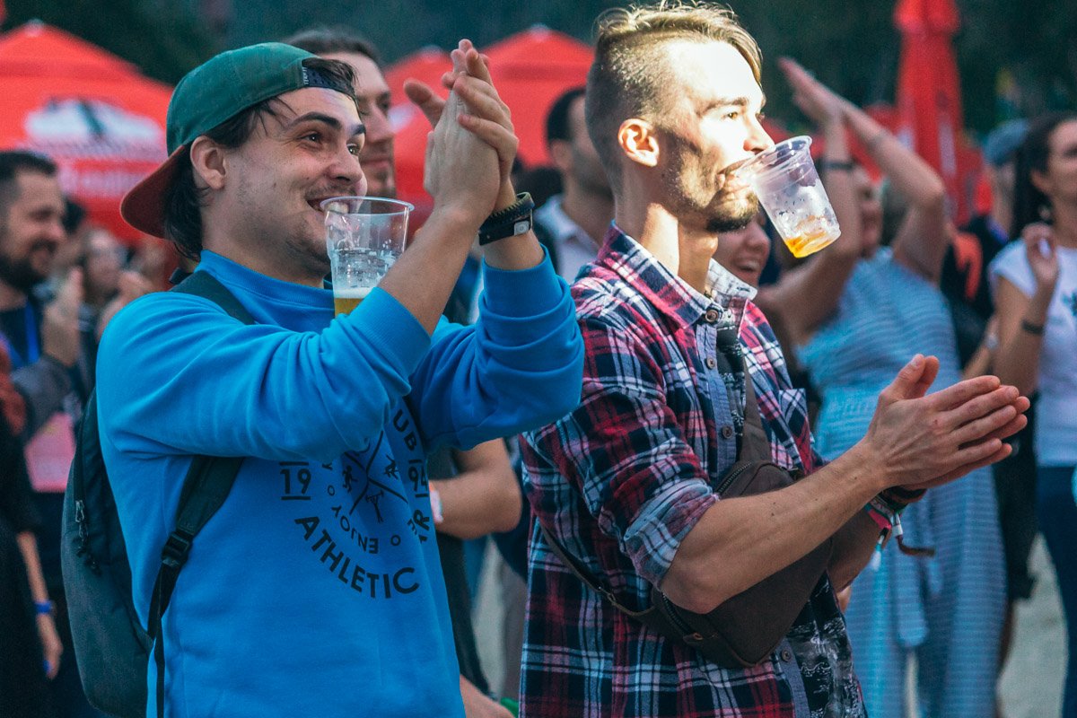 Ооооооочень довольные посетители