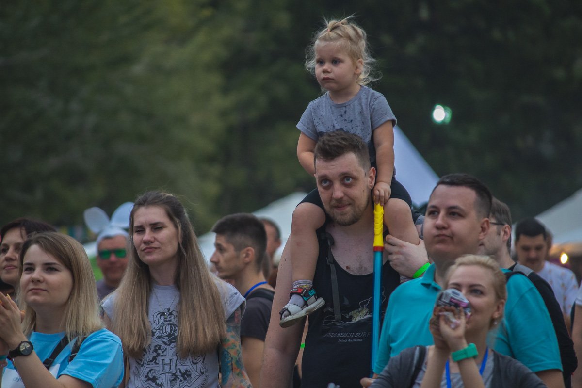 На концерте присутствовали люди всех возрастов 