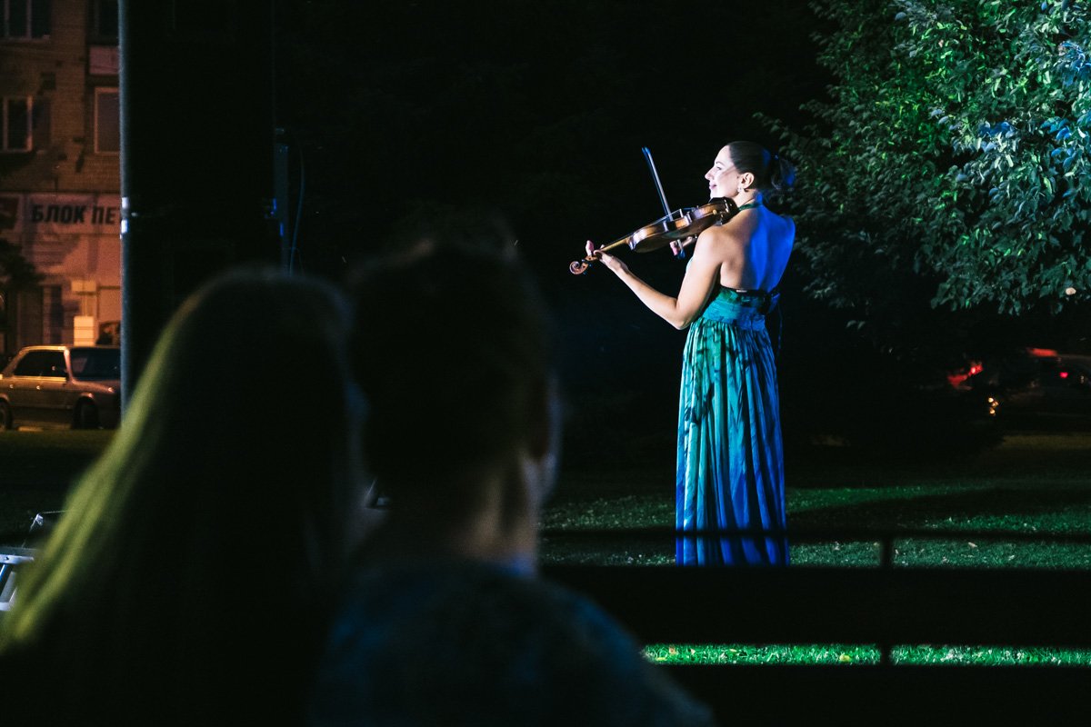 За час концерта жители города смогли получить массу незабываемых эмоций