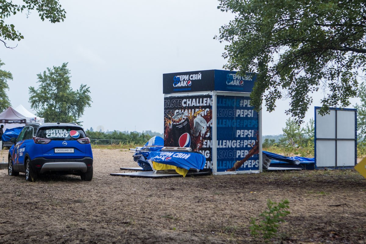 Тем, кто не запасся едой, утром пришлось туго