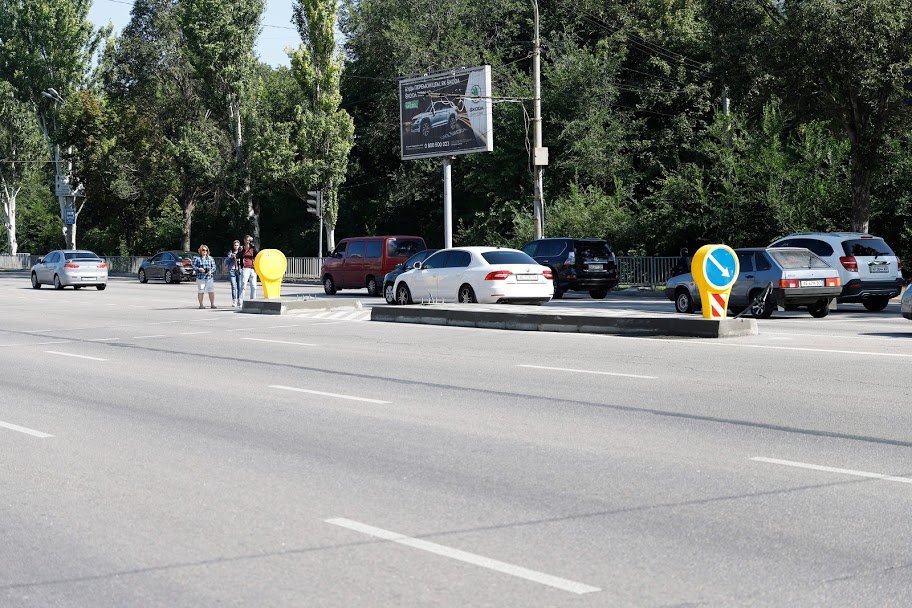 Всего в этом году в городе установят 4 островка безопасности Всего в этом году в городе установят 4 островка безопасности
