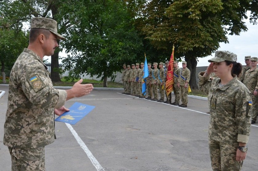 Военные Днепропетровщины отпраздновали 15-летие Воздушных Сил Украины 15