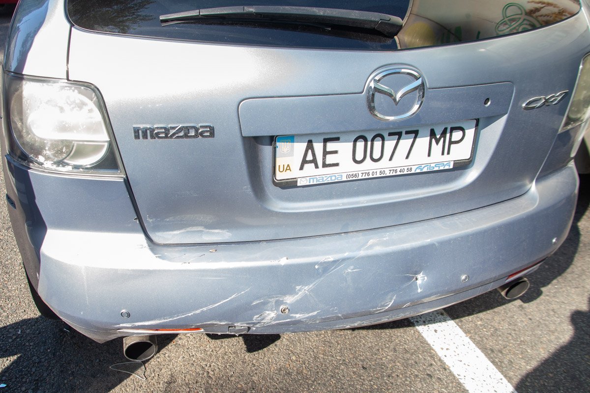 Сотрудников патрульной полиции на месте происшествия пока нет