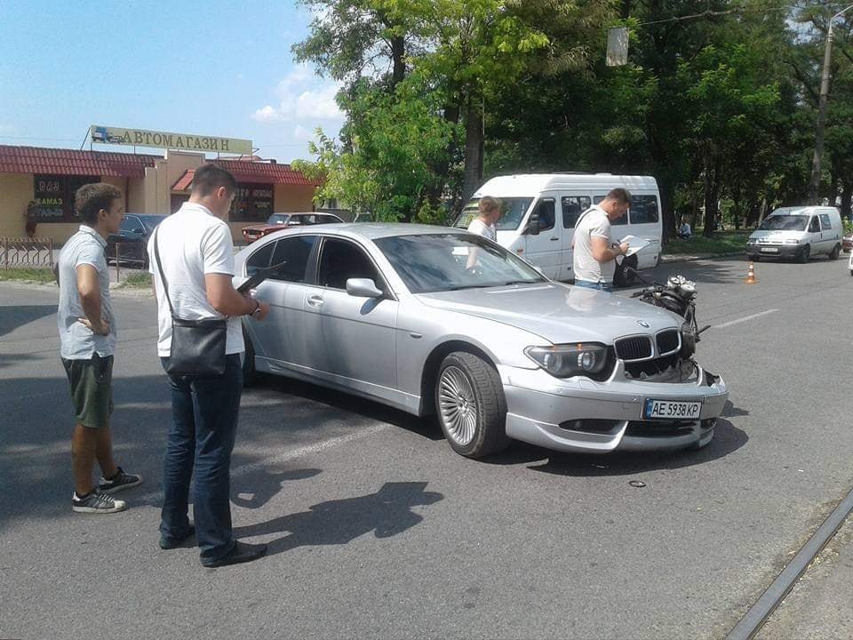 ДТП произошло возле авторынка