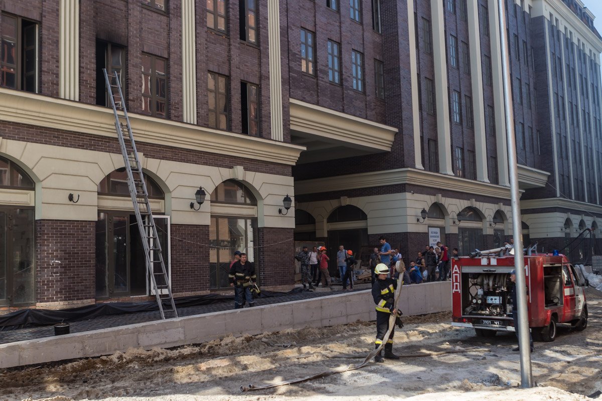 Сейчас там идут строительные работы