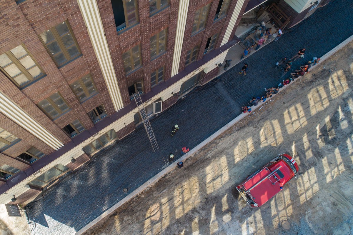 Возгорание началось на 2-м этаже