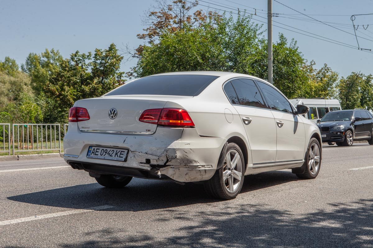 Volkswagen получит меньшие повреждения Volkswagen получит меньшие повреждения