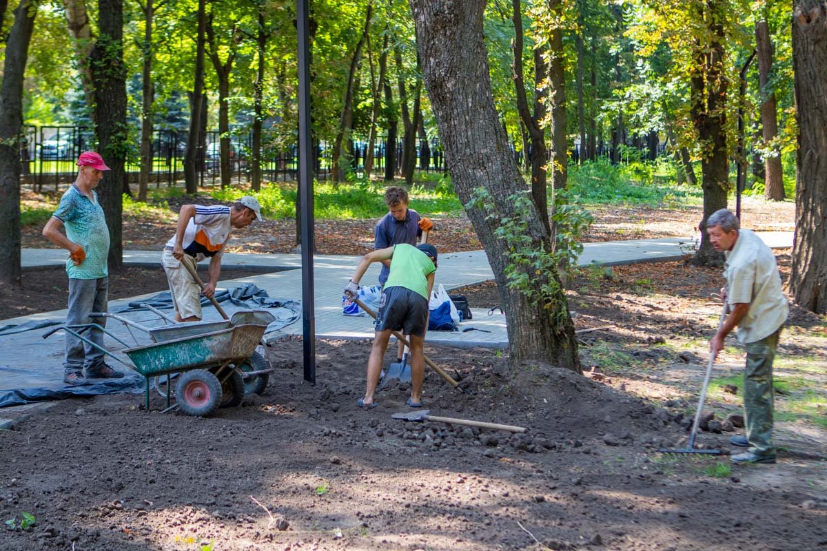 Все работы в парке финансирует общественная организация Все работы в парке финансирует общественная организация