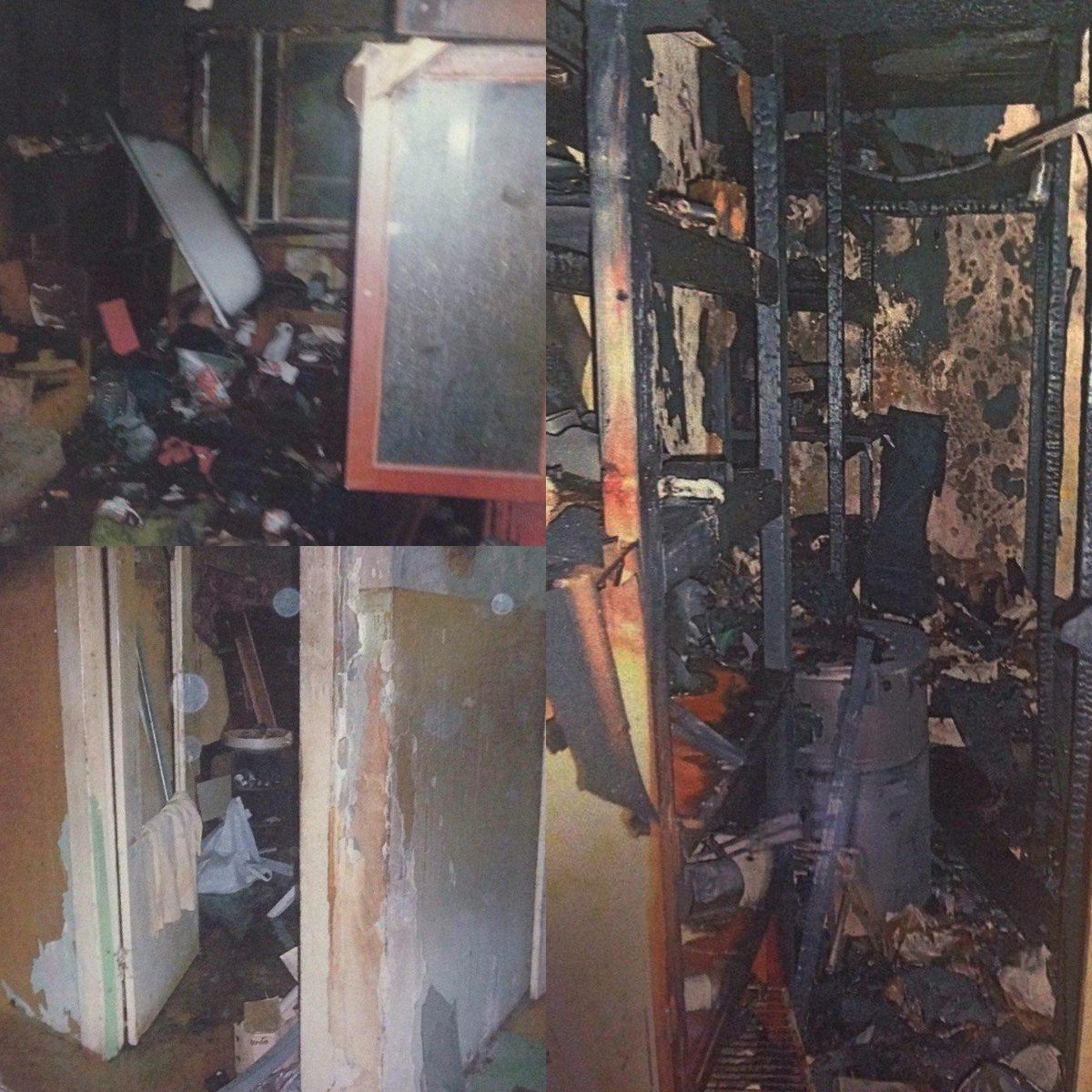 Последствия пожара