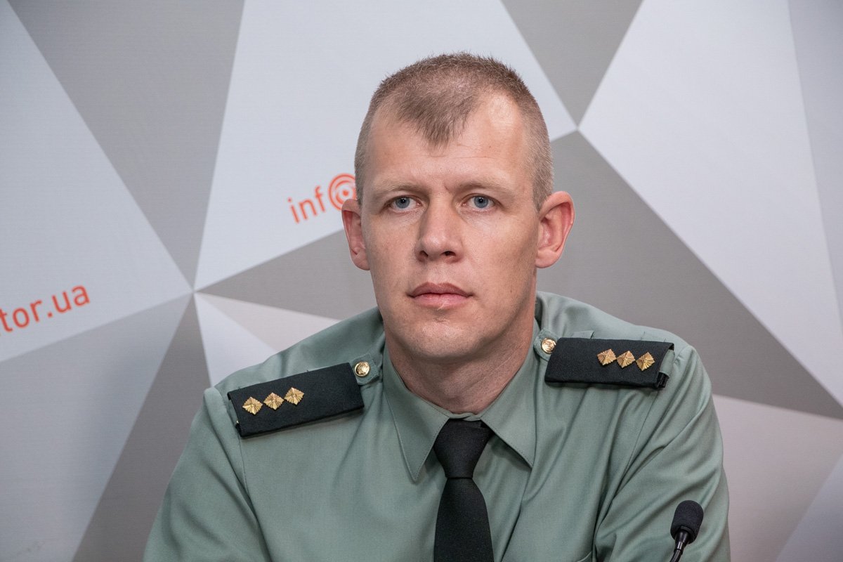 Сергей Шенклян - пресс-офицер Центрального территориального управления Национальной гвардии Украины