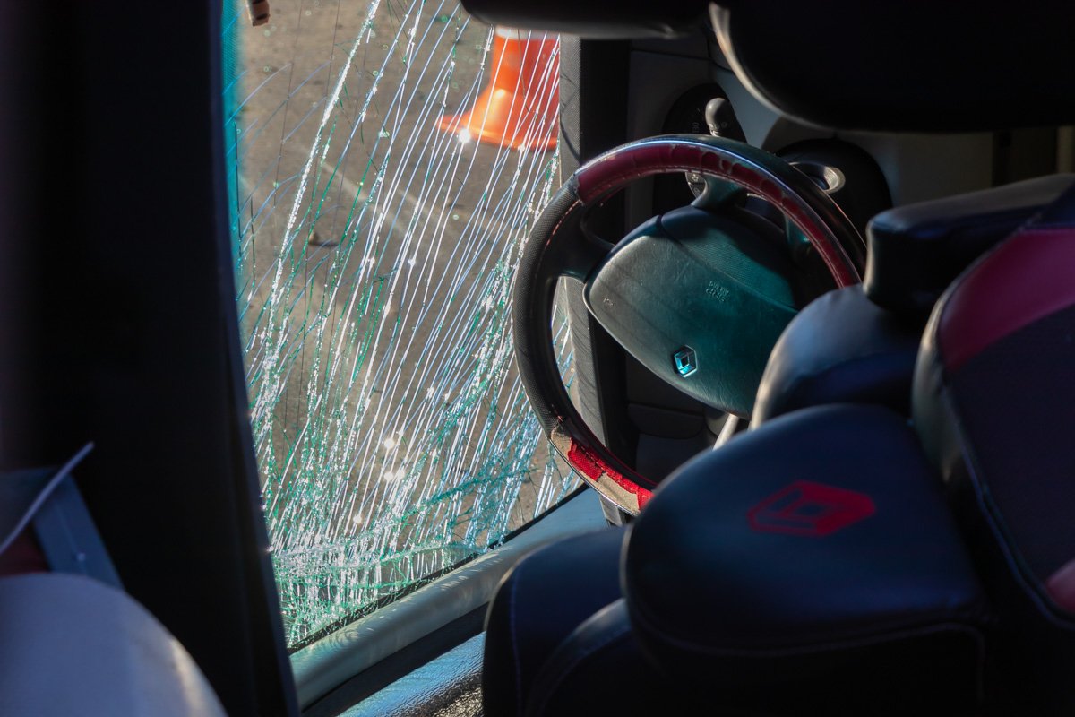 Патрульный экипаж уже на месте