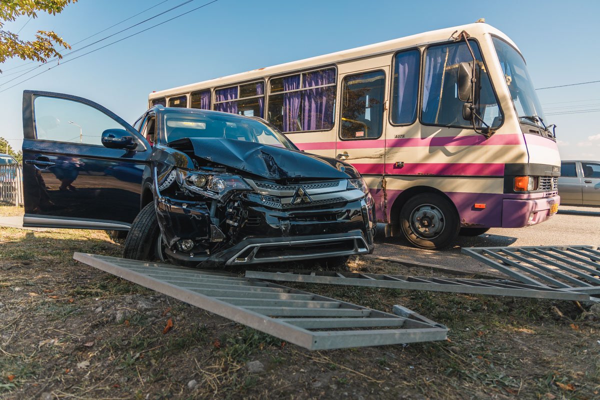 Авария произошла около 8:40