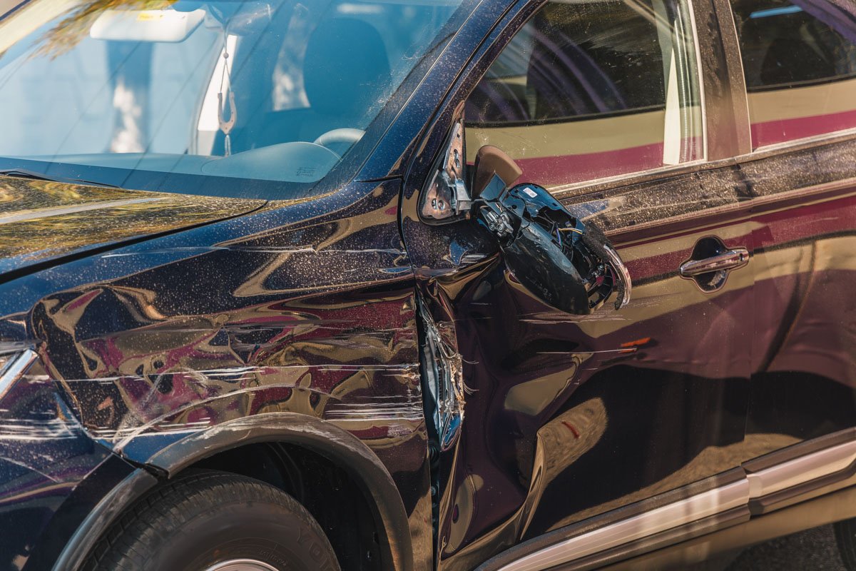 Повреждения Mitsubishi