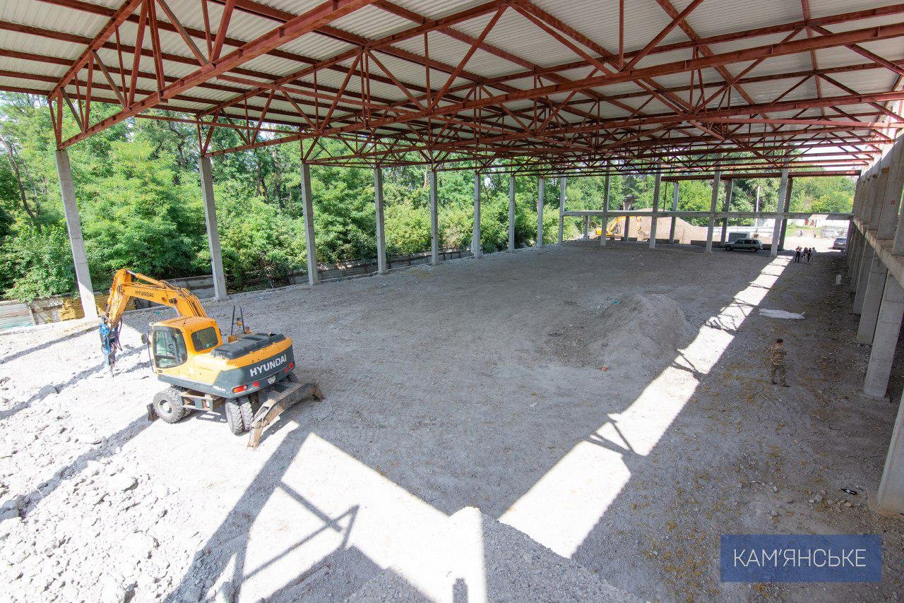 В Каменском за средства госбюджета строят самый большой в области Дворец Спорта 1