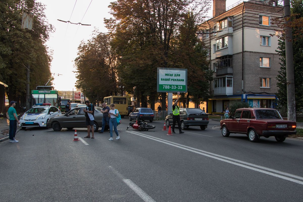 Пилота двухколесного госпитализировали в городскую больницу Пилота двухколесного госпитализировали в городскую больницу