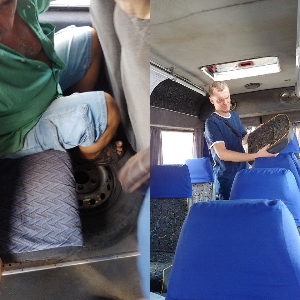 Состояние многих маршруток плачевное Состояние многих маршруток плачевное