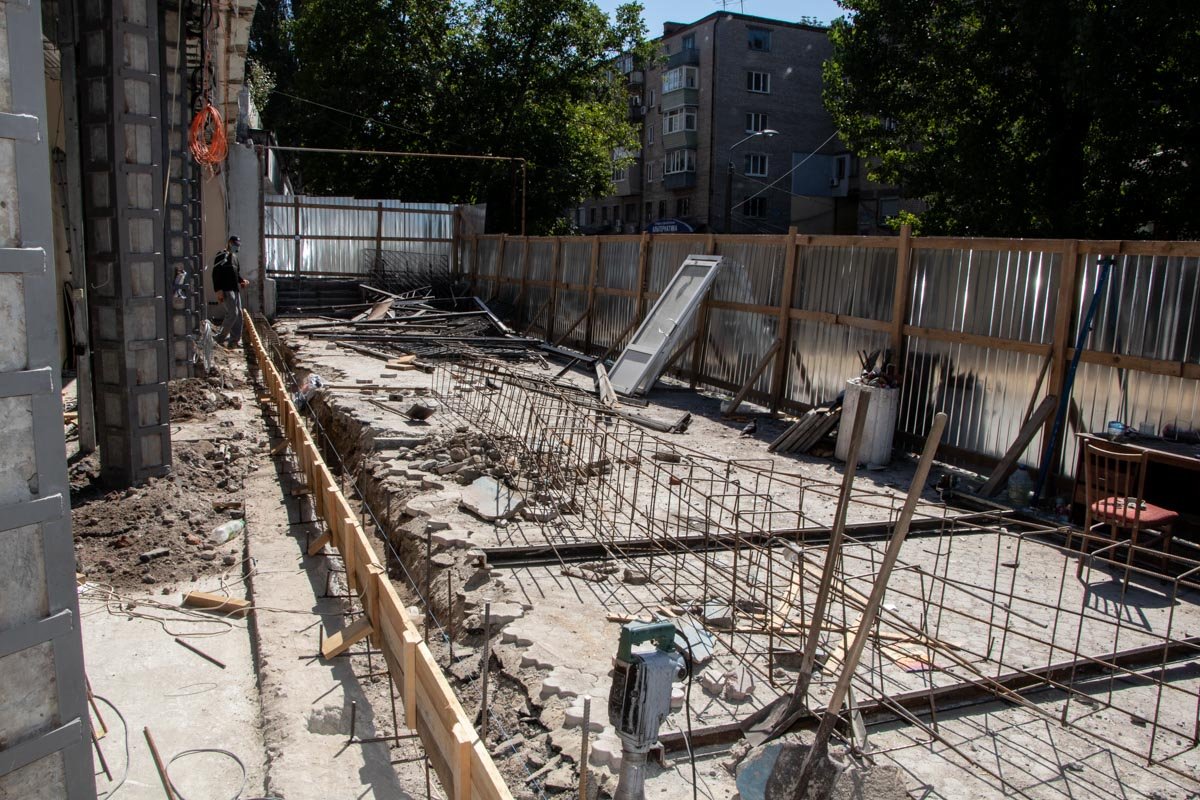 Здание было в аварийном состоянии 