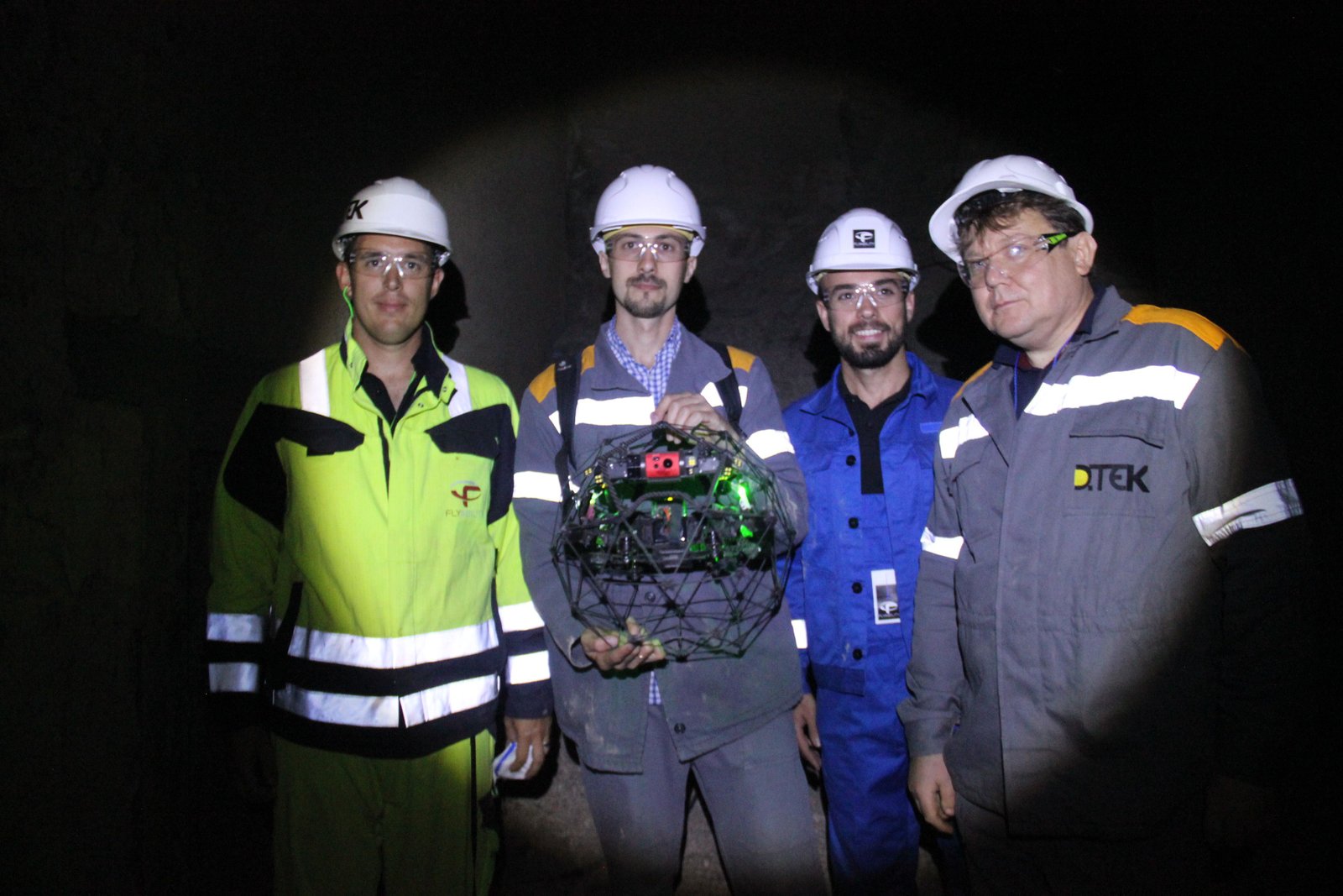 Беспилотники проинспектировали состояние оборудования ДТЭК Приднепровской ТЭС 2