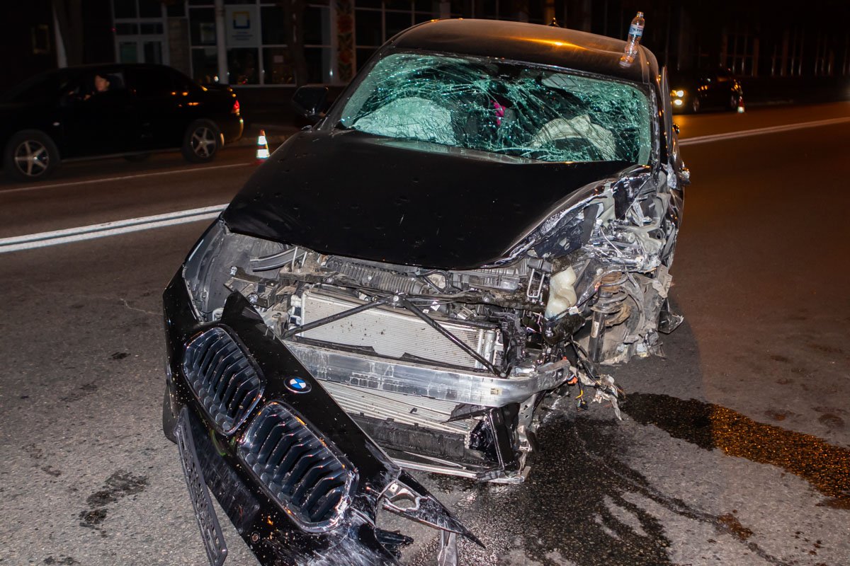 Повреждения на BMW