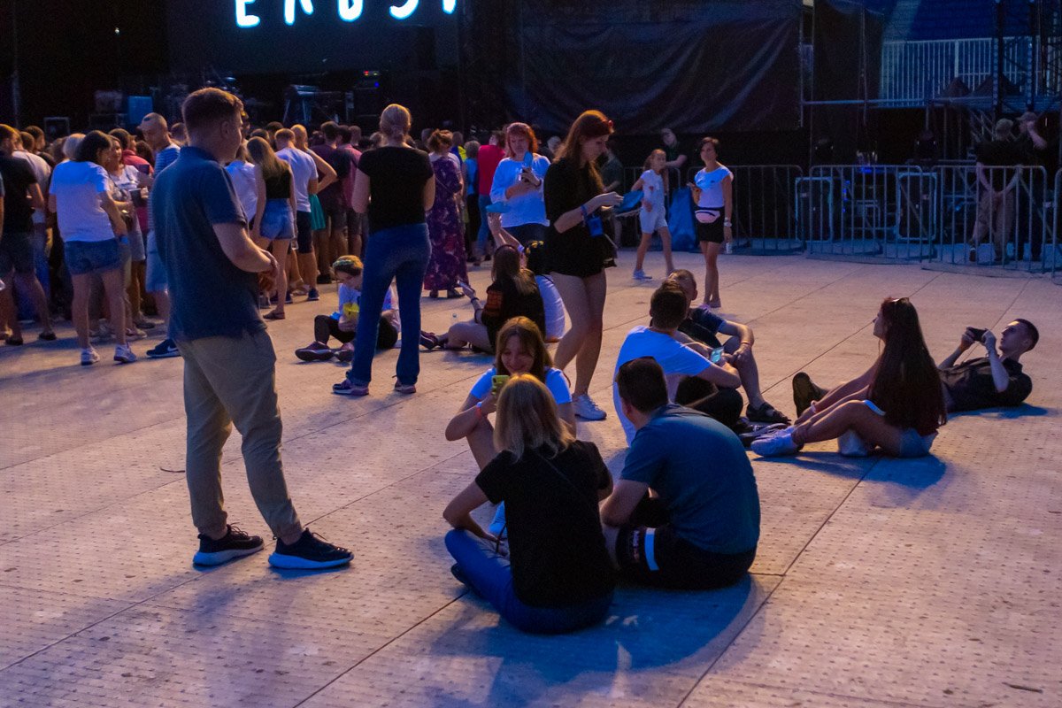 А в первой фан-зоне все было довольно расслаблено