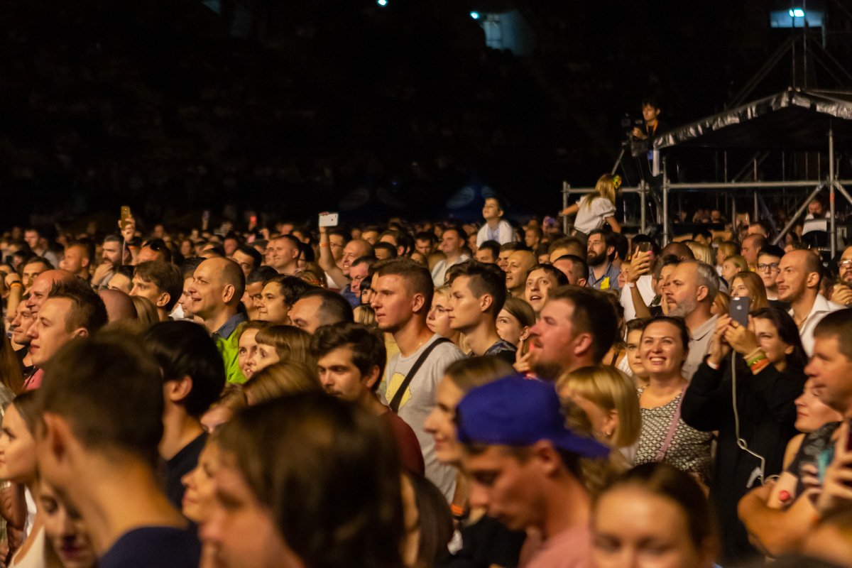 Зрители на стадионе