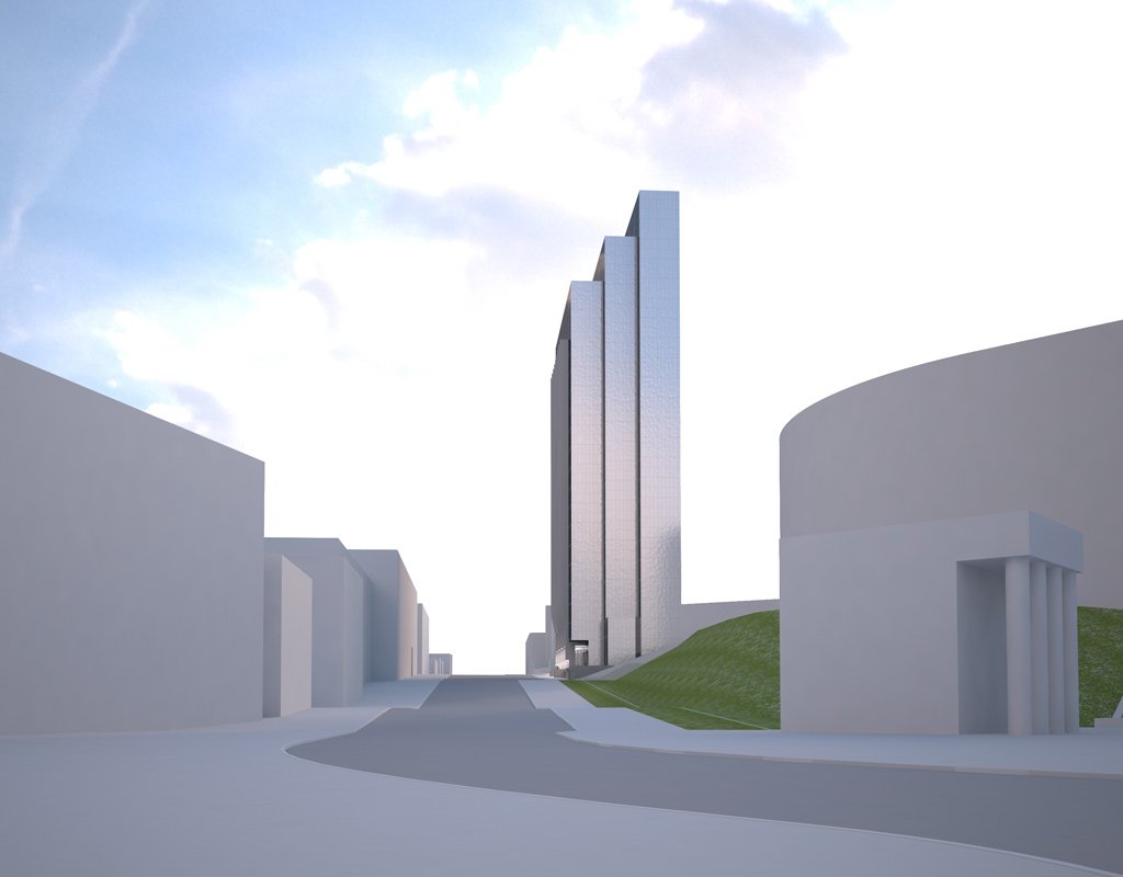 Ожидается, что БЦ будет дополнять архитектурный ансамбль этого района