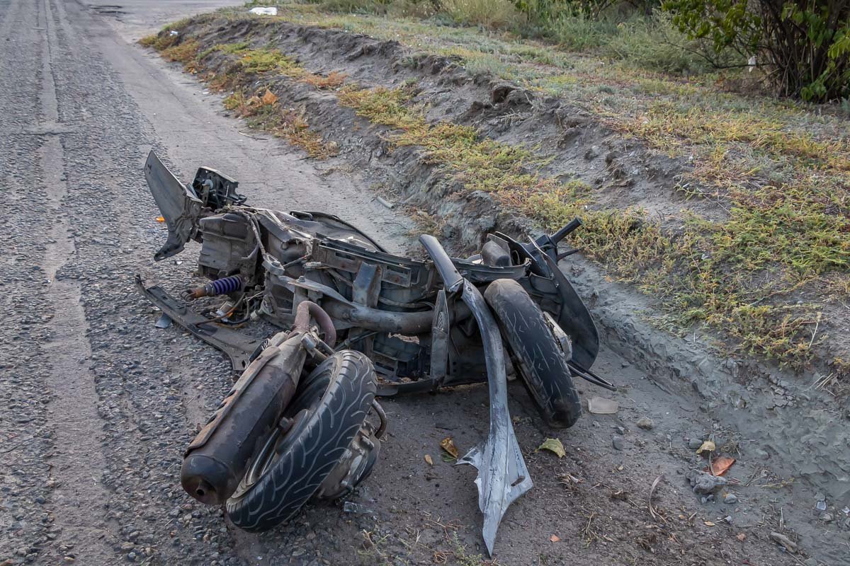 Пострадал водитель мопеда Пострадал водитель мопеда