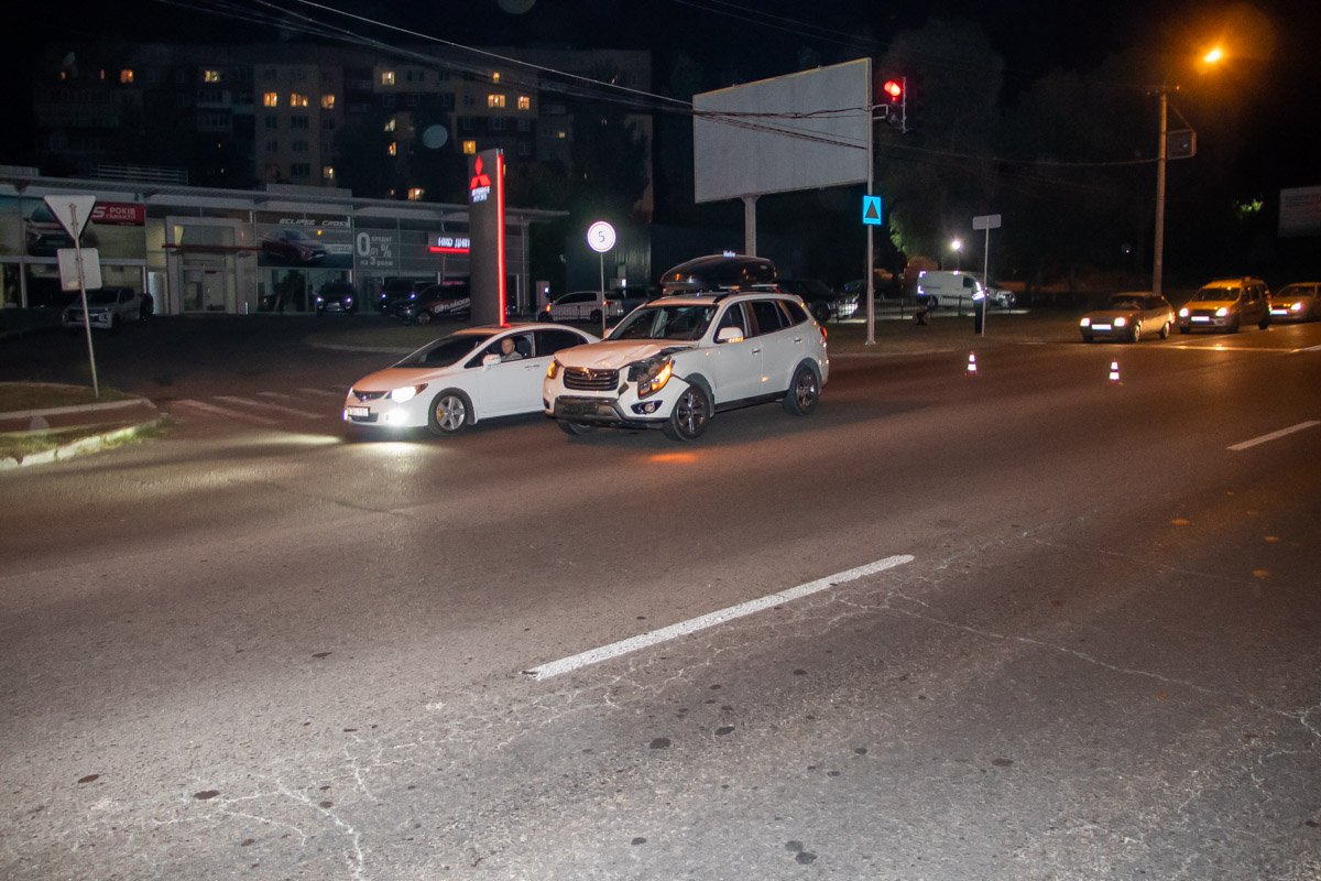 Авария случилась примерно в 20:45