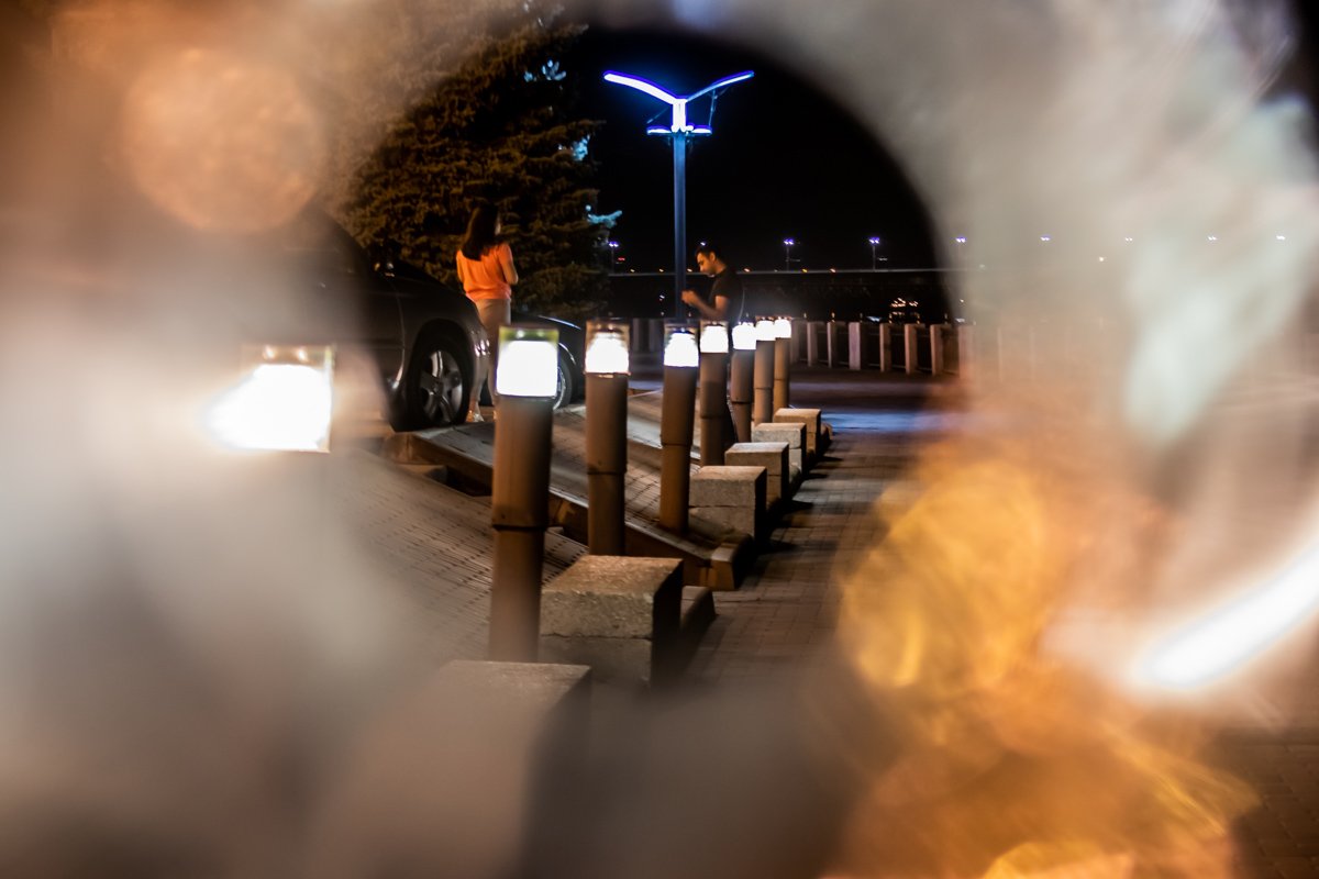 Сичеславская Набережная в огнях