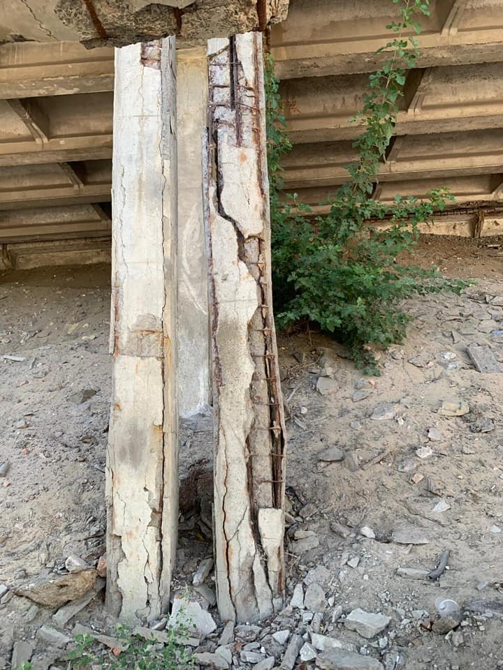 Опоры, которые медленно, но уверенно разрушаются 