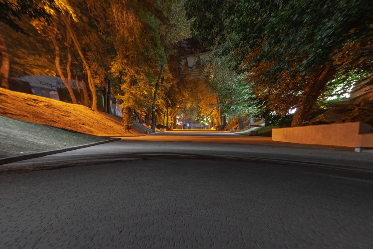 Центральная аллея парка