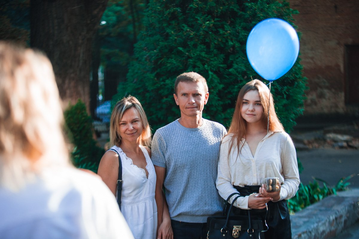 Теплое семейное фото