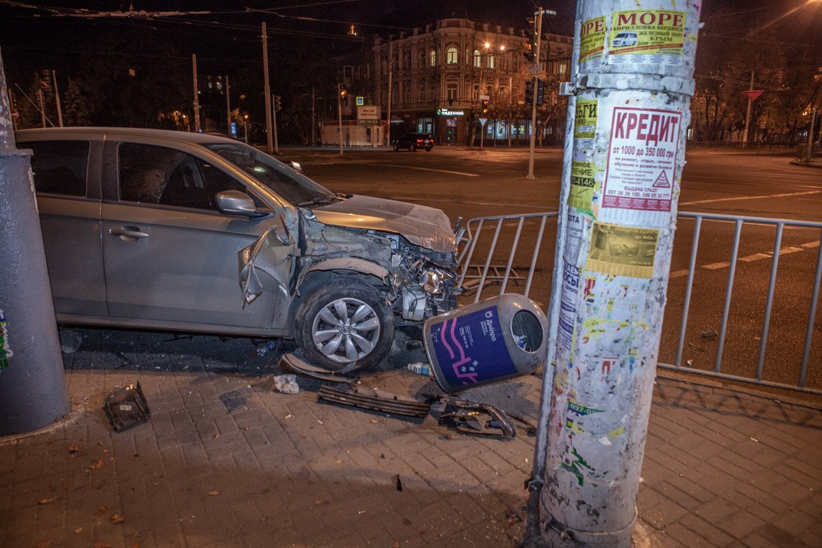 В результате столкновения, никто не пострадал