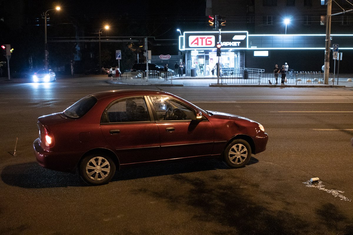 Авария произошла примерно в 19:40 Авария произошла примерно в 19:40