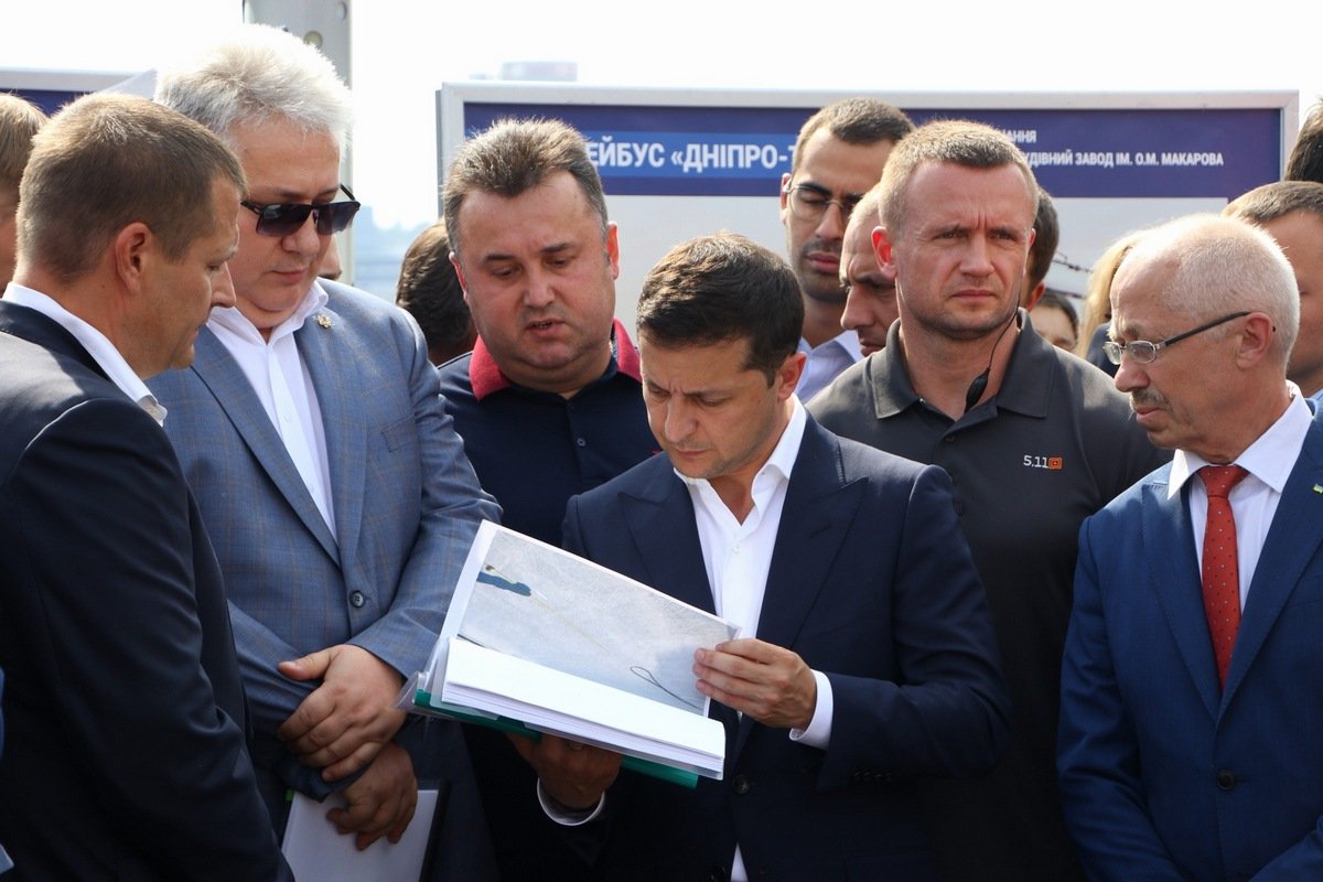 Владимир Зеленский ознакомился с проектом и отчетами