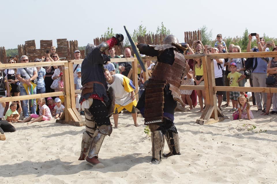 В поединках сошлись рыцари из разных городов Украины