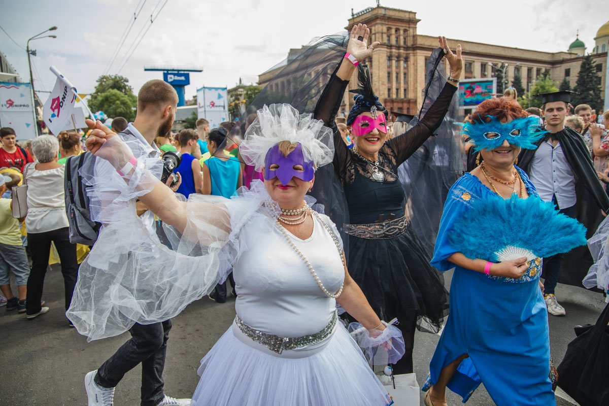 Самые бодрые на карнавале Самые бодрые на карнавале