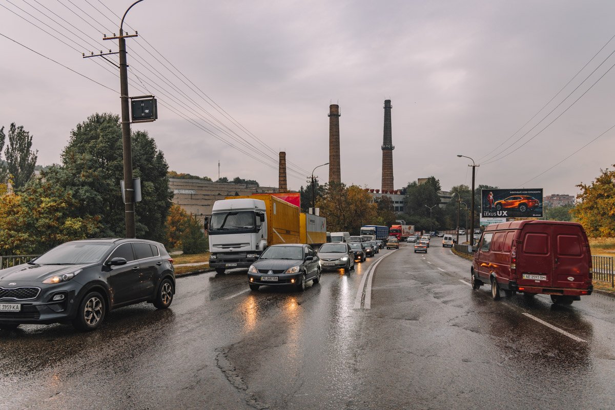 Образовалась пробка