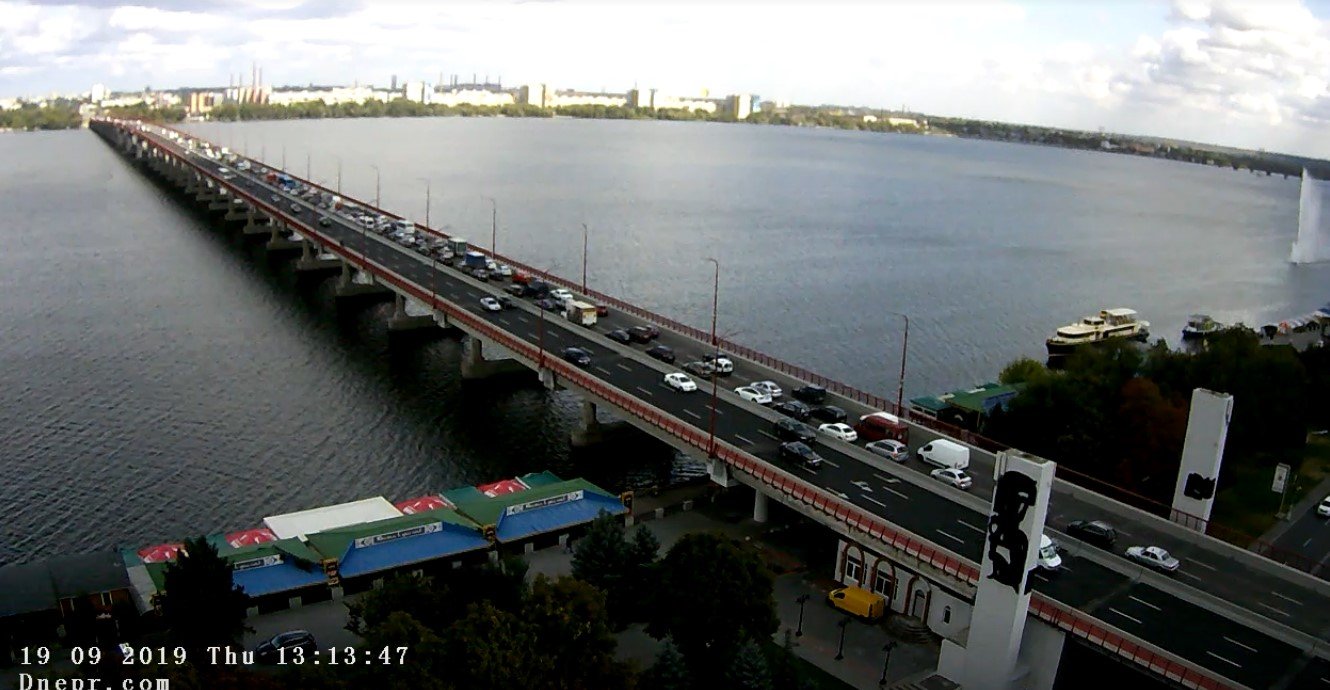 Образовалась пробка