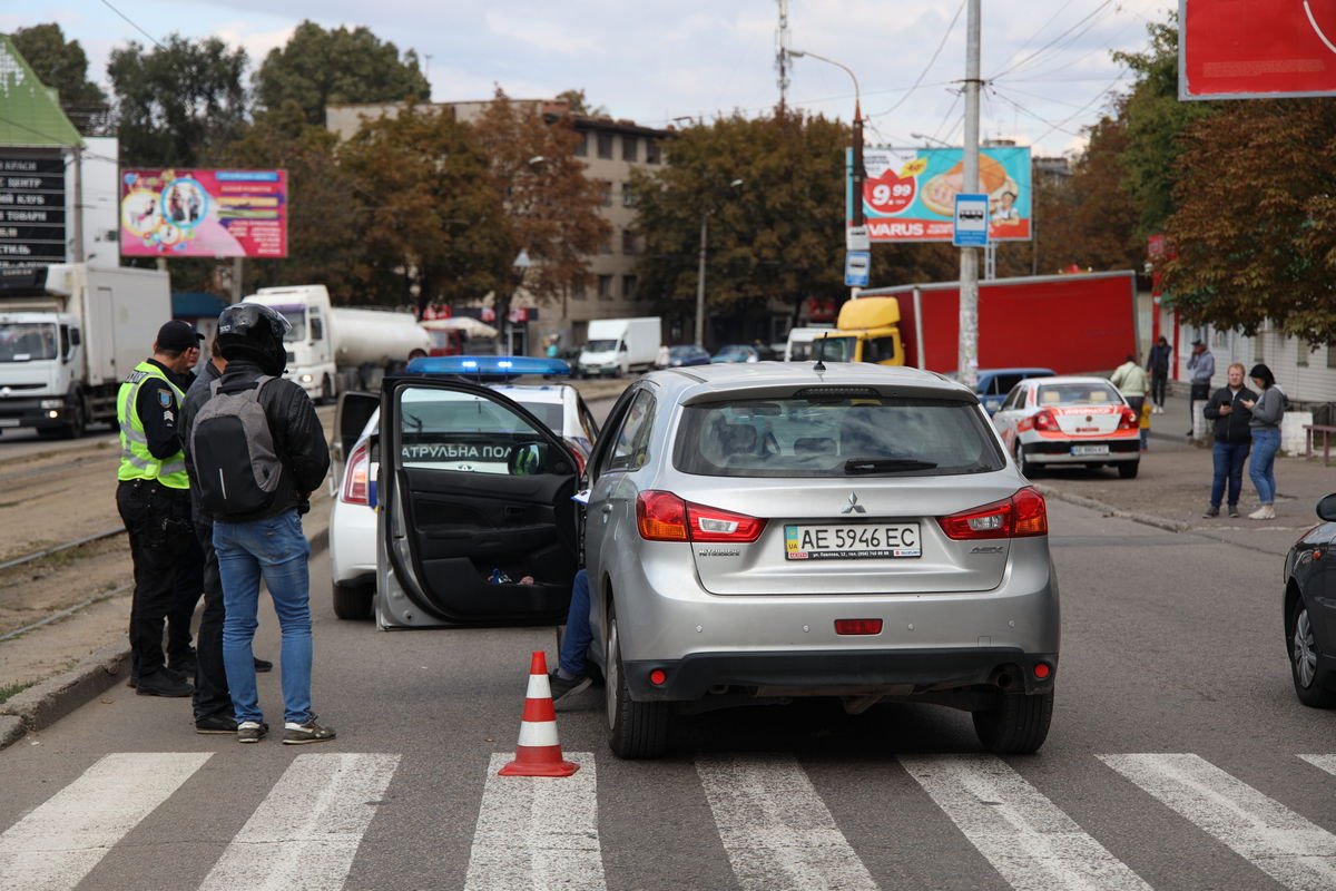 Авария произошла на проспекте Ивана Мазепы Авария произошла на проспекте Ивана Мазепы