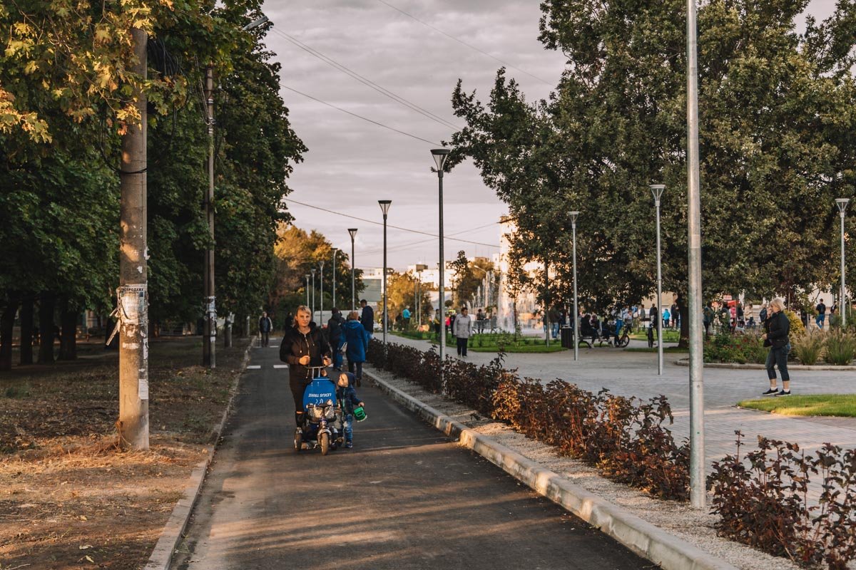 Многие приходят сюда с детьми 