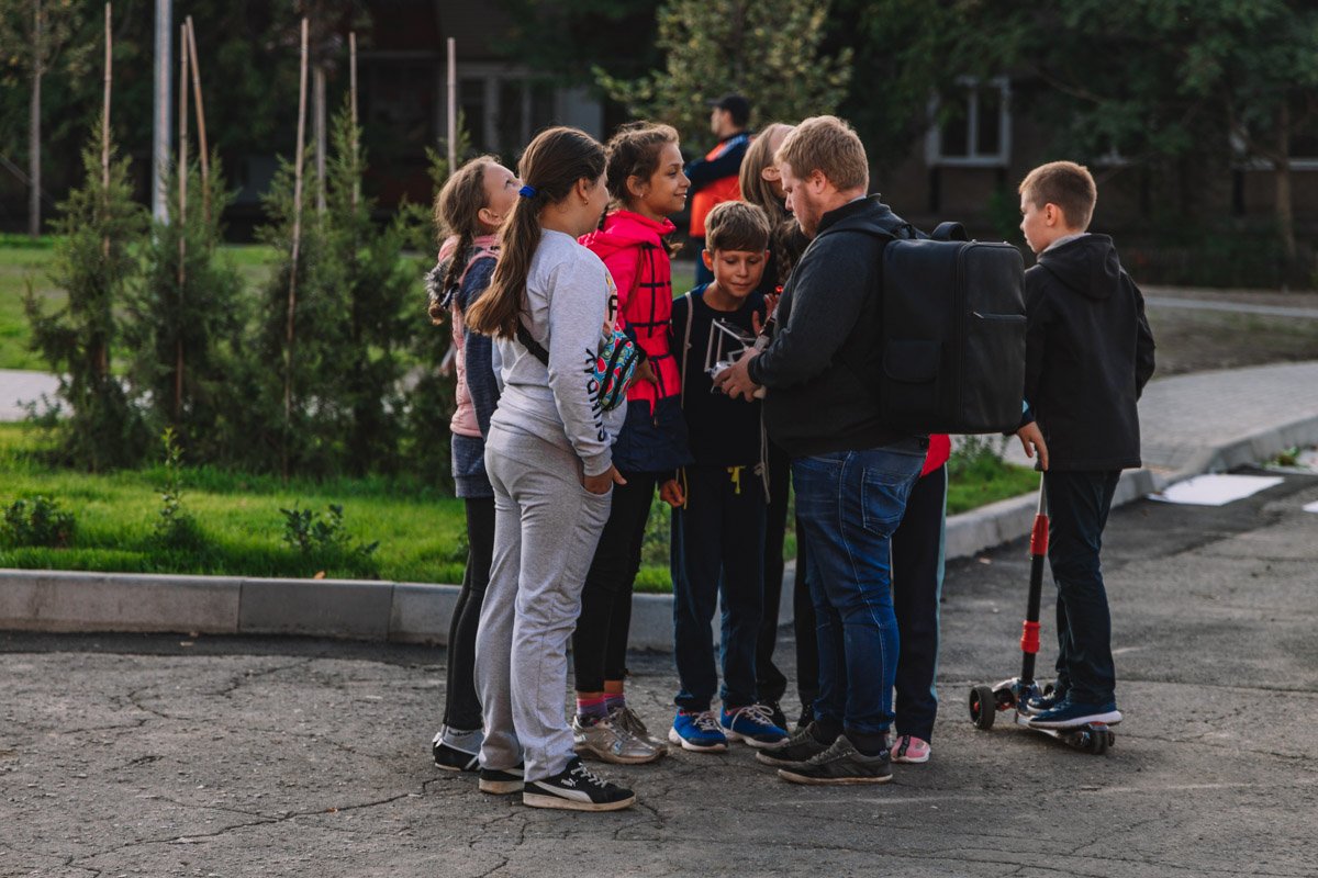 Коптер это всегда интересно 