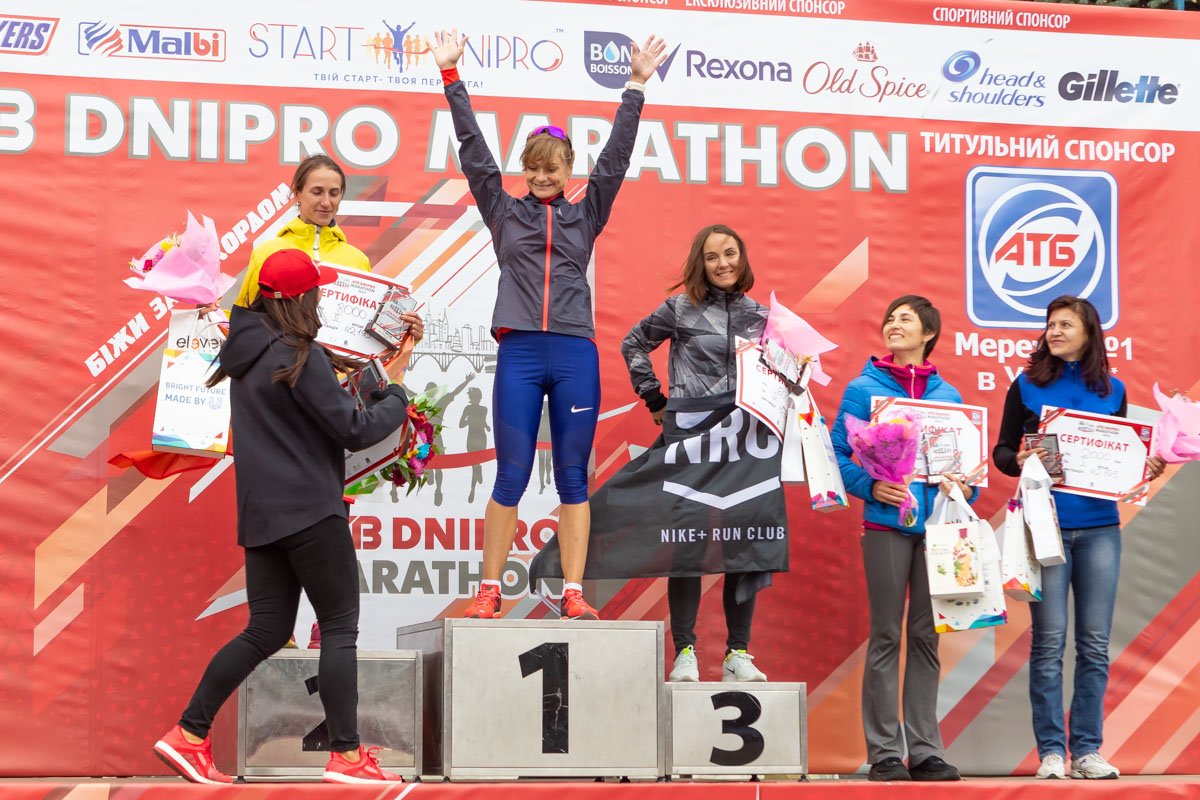 Более 800 участников: команда АТБ побила рекорд на Dnipro ATB Marathon 8