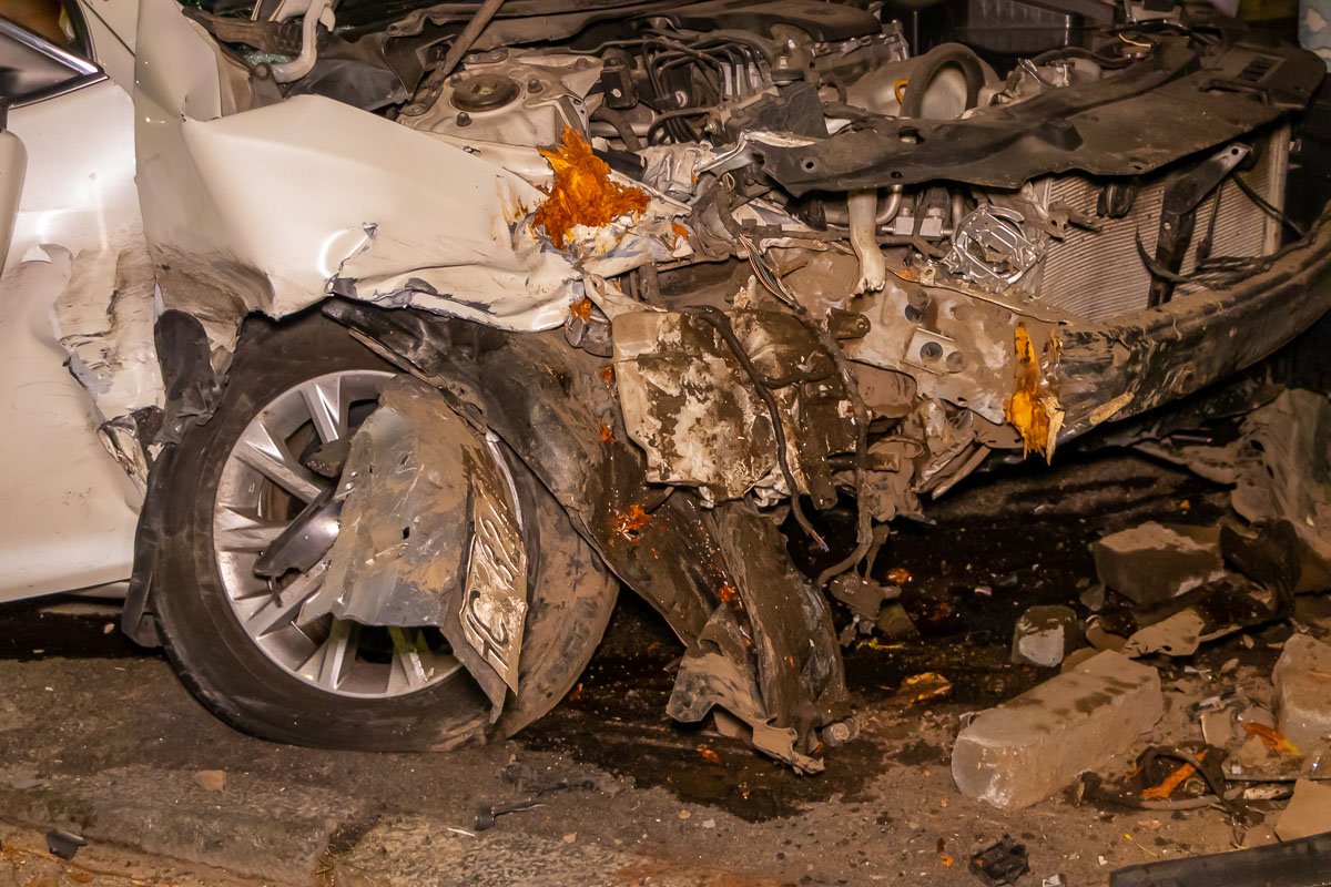 Движение транспорта на данном перекрестке было временно затруднено