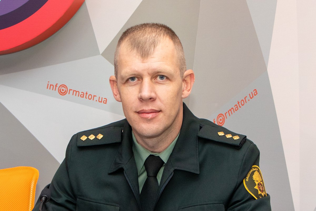 пресс-офицер центрального территориального управления НГУ Украины Сергей Шенклян  пресс-офицер центрального территориального управления НГУ Украины Сергей Шенклян