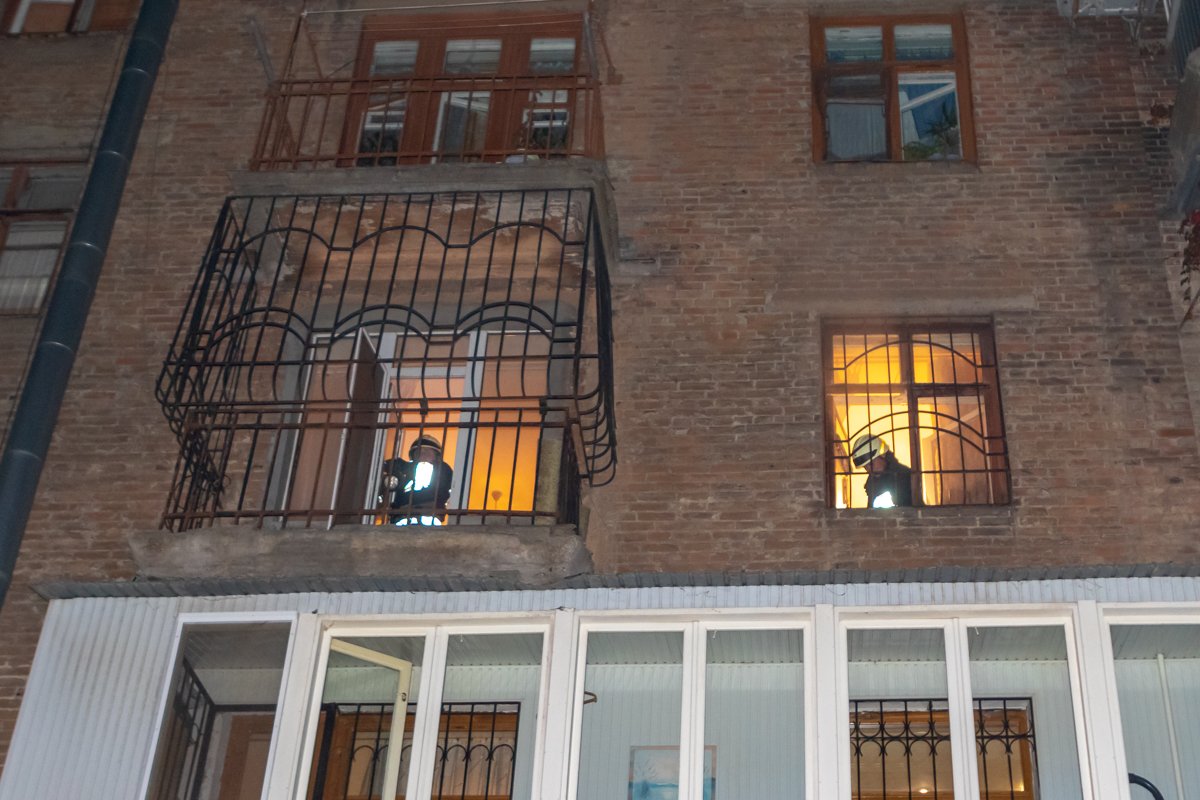 Пожар произошел на 3 этаже в жилом доме