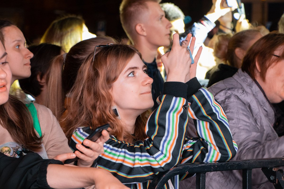 Собрались около 500 человек